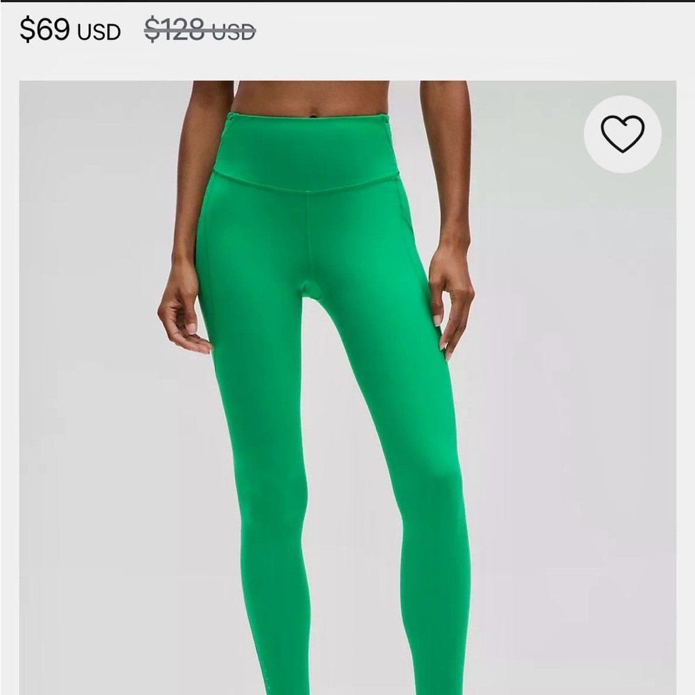 ALO Yoga Vibrant Green Leggings